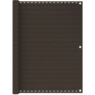 vidaXL - Balkonbildschirm - Braun - 120x500 cm - Balkonbildschirm vidaXL - Balkonbildschirm - Braun - 120x500 cm - Balkonbildschirm