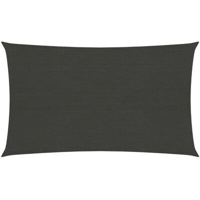 vidaXL UV-beschermingschaduwdoek - Rechthoek - Antraciet - 2,5x5 m vidaXL UV-beschermingschaduwdoek - Rechthoek - Antraciet - 2,5x5 m