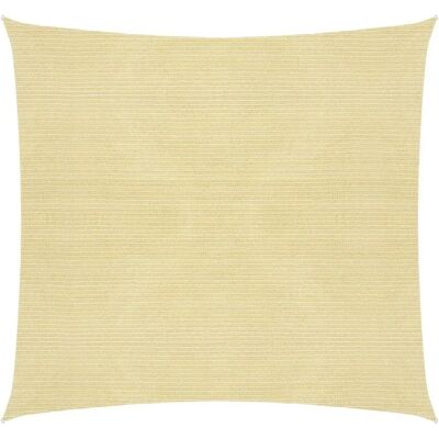 vidaXL Zonnescherm Zeil 2,5x2,5 m Beige UV-bescherming - Zonnescherm Zeil vidaXL Zonnescherm Zeil 2,5x2,5 m Beige UV-bescherming - Zonnescherm Zeil