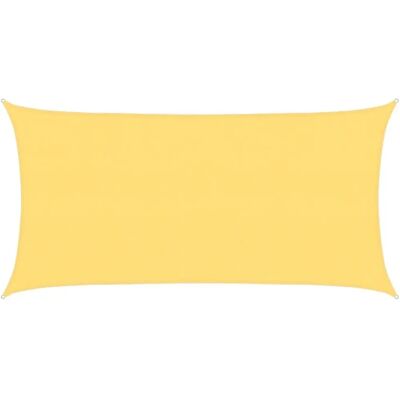 vidaXL Zonnezeil beige 2,5x4,5 m UV-bescherming HDPE vidaXL Zonnezeil beige 2,5x4,5 m UV-bescherming HDPE