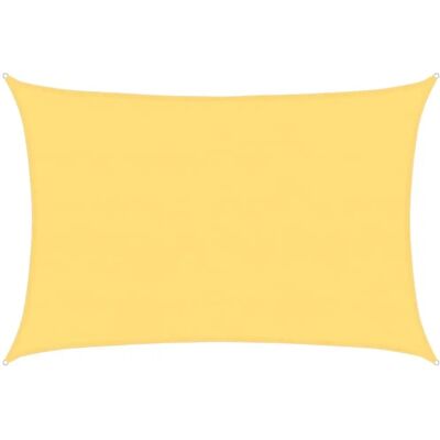 vidaXL Beige Shade Zeil 5x6m UV 90% - Schaduwdoek vidaXL Beige Shade Zeil 5x6m UV 90% - Schaduwdoek