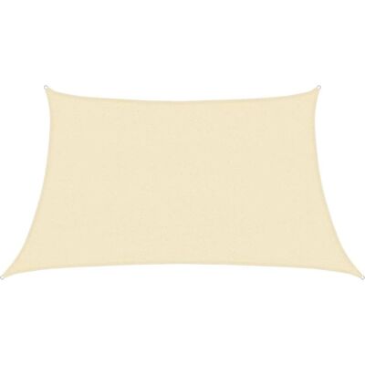 vidaXL Sonnensegel 3/4x2 m Creme UV-Schutz HDPE vidaXL Sonnensegel 3/4x2 m Creme UV-Schutz HDPE
