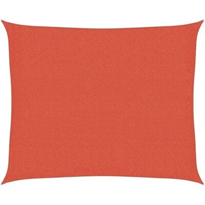 vidaXL Sunshade Sail 160 g/m² Terracotta 2.5x3 m HDPE Garden Sunscreen Canopy - Sunshade Sail vidaXL Sunshade Sail 160 g/m² Terracotta 2.5x3 m HDPE Garden Sunscreen Canopy - Sunshade Sail