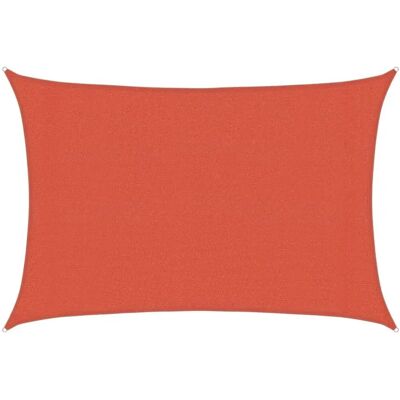 vidaXL Terracotta Sunshade Sail 3x5m UV Protection vidaXL Terracotta Sunshade Sail 3x5m UV Protection