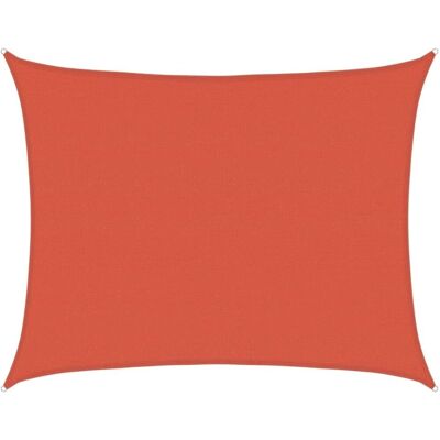 vidaXL Terracotta Sunshade Sail 6x8 m HDPE Canopy Screen Balcony Awning vidaXL Terracotta Sunshade Sail 6x8 m HDPE Canopy Screen Balcony Awning