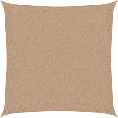 vidaXL Sonnensegel 3x3 m Taupe UV-Schutz Langlebig HDPE vidaXL Sonnensegel 3x3 m Taupe UV-Schutz Langlebig HDPE