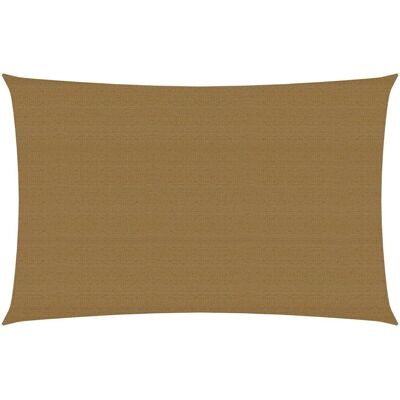 vidaXL Sonnensegel 2,5 x 4,5 m Taupe HDPE Außen Sonnenschutz vidaXL Sonnensegel 2,5 x 4,5 m Taupe HDPE Außen Sonnenschutz