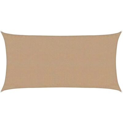 vidaXL Guarda-sol Taupe 3x6 m Proteção UV vidaXL Guarda-sol Taupe 3x6 m Proteção UV