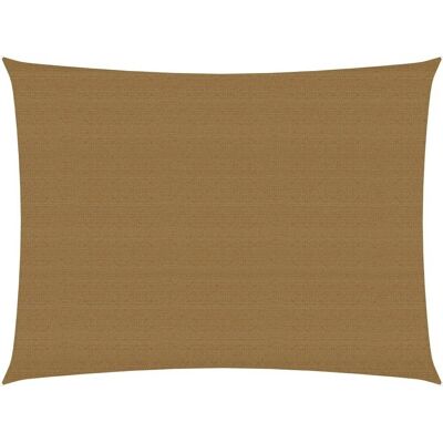 vidaXL 4x5 m Taupe HDPE Guarda-sol - Guarda-sol vidaXL 4x5 m Taupe HDPE Guarda-sol - Guarda-sol