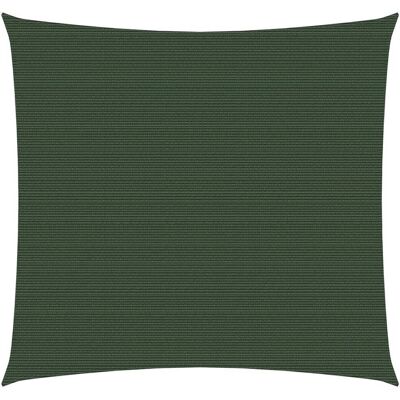 vidaXL Vela Sombra 4,5x4,5 m Verde Oscuro - Vela de Sombra vidaXL Vela Sombra 4,5x4,5 m Verde Oscuro - Vela de Sombra