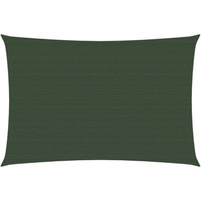 vidaXL Sonnensegel 160 G/M² Dunkelgrün 2,5x4,5 m HDPE Outdoor Sonnenschutz vidaXL Sonnensegel 160 G/M² Dunkelgrün 2,5x4,5 m HDPE Outdoor Sonnenschutz