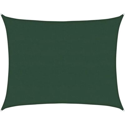 vidaXL Telo ombra 160 g/m² Verde scuro 6x7 m HDPE - Telo ombra vidaXL Telo ombra 160 g/m² Verde scuro 6x7 m HDPE - Telo ombra