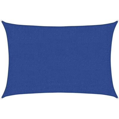vidaXL Sail Shade 160 g/m² Bleu 2x2,5 m HDPE - Sail Shade - Publicité vidaXL Sail Shade 160 g/m² Bleu 2x2,5 m HDPE - Sail Shade - Publicité