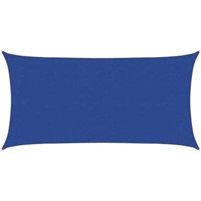 vela parasol en HDPE azul 3x6 m vidaXL vela parasol en HDPE azul 3x6 m vidaXL