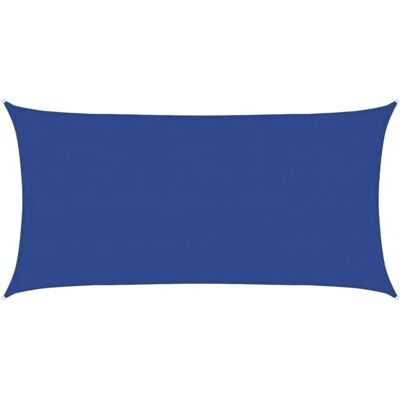 vidaXL Zonnescherm Zeil 160 g/m² Blauw 4x7 m - Zonnescherm Zeil vidaXL Zonnescherm Zeil 160 g/m² Blauw 4x7 m - Zonnescherm Zeil