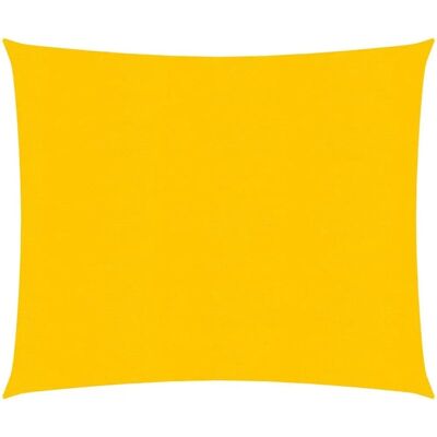 vidaXL Zonnescherm Zeil 160 g/m² - Vierkant Geel - 5x5 m - Zonnescherm vidaXL Zonnescherm Zeil 160 g/m² - Vierkant Geel - 5x5 m - Zonnescherm
