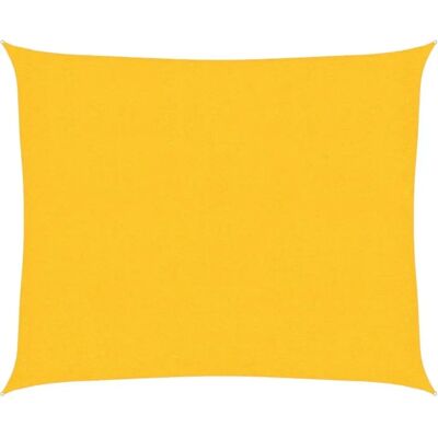 vidaXL Sunshade Sail 2.5x3m Yellow UV Protection vidaXL Sunshade Sail 2.5x3m Yellow UV Protection