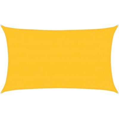 VidaXL UV Protect Shade Sail - Rectangular 5x8m - Yellow VidaXL UV Protect Shade Sail - Rectangular 5x8m - Yellow
