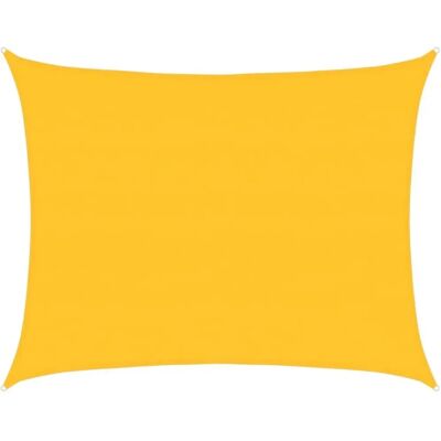 vidaXL Sonnensegel - UV-beständig, 6x8 m, Gelb, Outdoor vidaXL Sonnensegel - UV-beständig, 6x8 m, Gelb, Outdoor