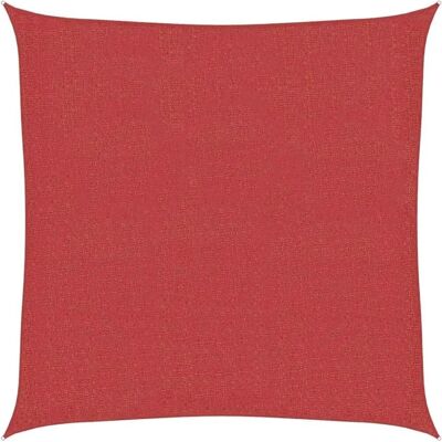Tente ombrage vidaXL 160 g/m² Rouge 2,5x2,5 m HDPE Voile d'ombrage - Publicité Tente ombrage vidaXL 160 g/m² Rouge 2,5x2,5 m HDPE Voile d'ombrage - Publicité