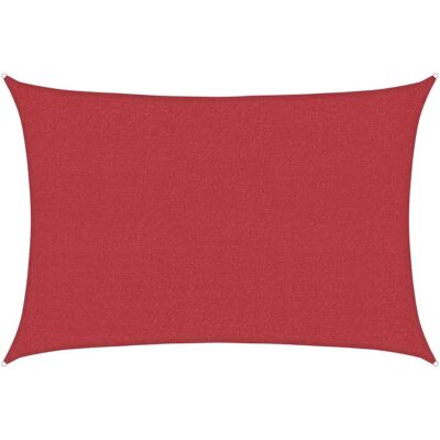 vidaXL Zonnescherm Zeil 160 g/m² Rood 2,5x4 m HDPE Zonnescherm Patio Schaduwdoek vidaXL Zonnescherm Zeil 160 g/m² Rood 2,5x4 m HDPE Zonnescherm Patio Schaduwdoek