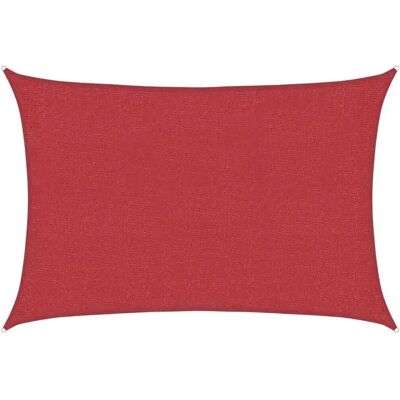 vidaXL Sonnensegel 3x4.5 m Rot UV-Schutz vidaXL Sonnensegel 3x4.5 m Rot UV-Schutz