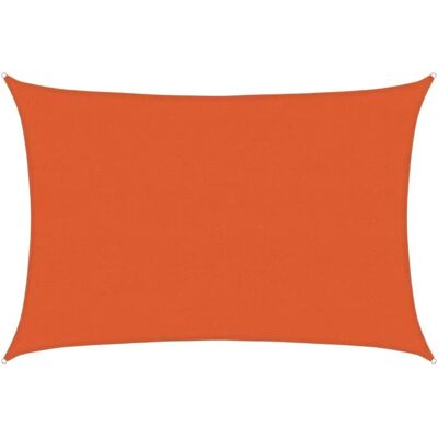 vidaXL Zonnescherm Zeil 4x5 m Oranje UV-bestendig vidaXL Zonnescherm Zeil 4x5 m Oranje UV-bestendig