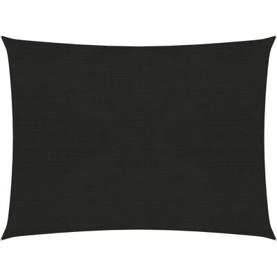 vidaXL Sonnensegel 2x3,5m Schwarz UV-Schutz Outdoor vidaXL Sonnensegel 2x3,5m Schwarz UV-Schutz Outdoor