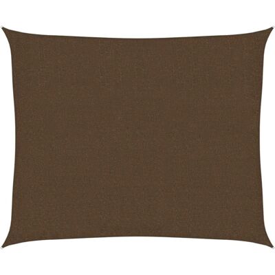 vidaXL Sonnensegel 2,5x3 m Braun UV-Schutz vidaXL Sonnensegel 2,5x3 m Braun UV-Schutz