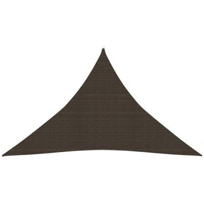 vidaXL Sonnensegel 3,5x3,5x4,9 m Braun HDPE - Sonnensegel vidaXL Sonnensegel 3,5x3,5x4,9 m Braun HDPE - Sonnensegel