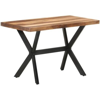 vidaXL 321545 Massief houten eettafel met honingafwerking - Eettafel vidaXL 321545 Massief houten eettafel met honingafwerking - Eettafel