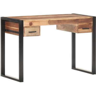 vidaXL Massivholztisch mit Sheesham-Finish Computerstudie Arbeit Konsole Tisch - Tisch vidaXL Massivholztisch mit Sheesham-Finish Computerstudie Arbeit Konsole Tisch - Tisch