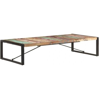vidaXL Massiv recyceltes Holz Couchtisch 180x90x40 cm - Industrieller Stil vidaXL Massiv recyceltes Holz Couchtisch 180x90x40 cm - Industrieller Stil