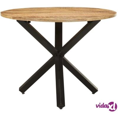vidaXL Runder Esstisch aus Mangoholz - 100x100x75 cm vidaXL Runder Esstisch aus Mangoholz - 100x100x75 cm
