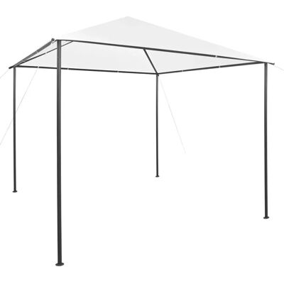 vidaXL Pavilhão 3x3x2,9 m Branco - Abrigo de Jardim vidaXL Pavilhão 3x3x2,9 m Branco - Abrigo de Jardim