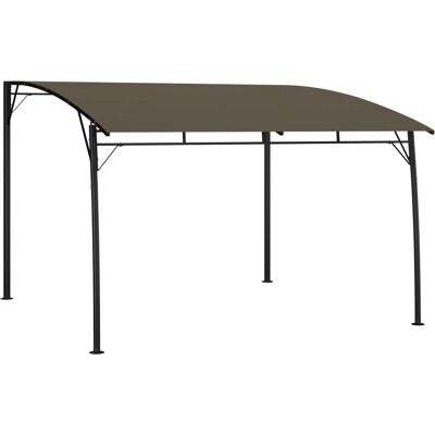 vidaXL Puutarhan varjostusviitta 3x3x2,55 m Taupe - Auringonsuoja vidaXL Puutarhan varjostusviitta 3x3x2,55 m Taupe - Auringonsuoja