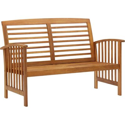 vidaXL Gartentisch aus massiver Akazie 119cm - Gartenmöbel vidaXL Gartentisch aus massiver Akazie 119cm - Gartenmöbel