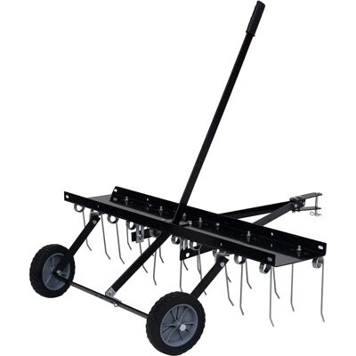 vidaXL Zitmaaier Scarifier - 100cm Mos Remover Graszodenventilator vidaXL Zitmaaier Scarifier - 100cm Mos Remover Graszodenventilator