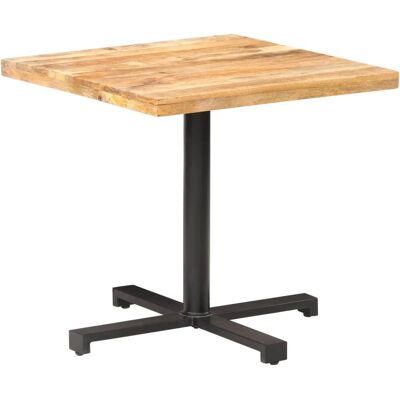 vidaXL Keittiö-/Ruokapöytä - Mangohouta Neliön muotoinen 80x80cm - Kestävä & Vakaa vidaXL Keittiö-/Ruokapöytä - Mangohouta Neliön muotoinen 80x80cm - Kestävä & Vakaa