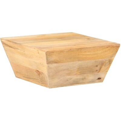 vidaXL V-Form Couchtisch 66x66x30 cm Mango Massivholz - Couchtisch vidaXL V-Form Couchtisch 66x66x30 cm Mango Massivholz - Couchtisch
