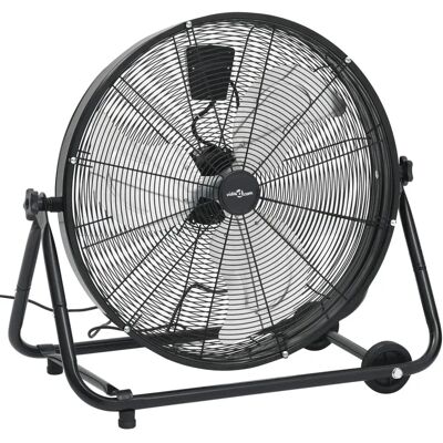 vidaXL Industrieller Trommelfan - 60cm, 180W, Schwarz vidaXL Industrieller Trommelfan - 60cm, 180W, Schwarz