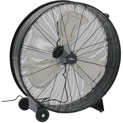 vidaXL Industrieller Trommelfan - Schwarz - 77cm, 240W vidaXL Industrieller Trommelfan - Schwarz - 77cm, 240W