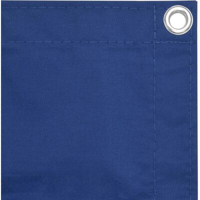 vidaXL Balkonbespannung Blau 120x500 cm Oxford Stoff - Balkonbeskyttelse vidaXL Balkonbespannung Blau 120x500 cm Oxford Stoff - Balkonbeskyttelse