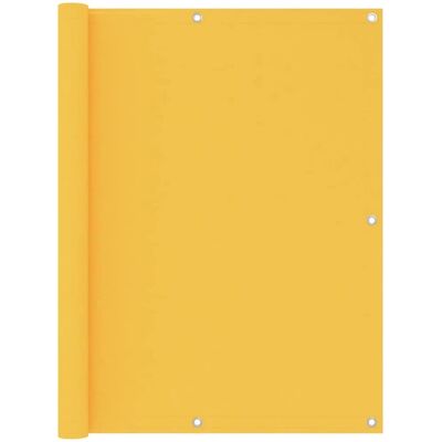 vidaXL Balkon Sichtschutz Gelb 120x500 cm Oxford Stoff - Balkon Sichtschutz vidaXL Balkon Sichtschutz Gelb 120x500 cm Oxford Stoff - Balkon Sichtschutz