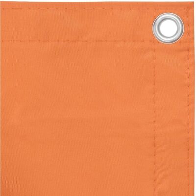 vidaXL Balkon Sichtschutz Orange Oxford Stoff vidaXL Balkon Sichtschutz Orange Oxford Stoff