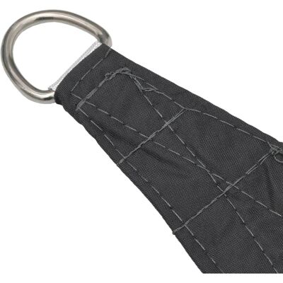 vidaXL Driehoekige zonnescherm 4x5x6.4 m antraciet - Zonnedoek vidaXL Driehoekige zonnescherm 4x5x6.4 m antraciet - Zonnedoek
