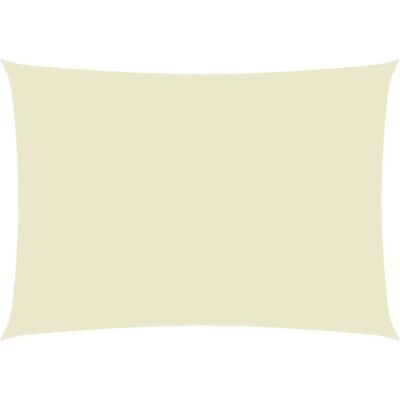 vidaXL Sunshade Sail Oxford Fabric Rectangular 2x4.5 m Cream Shade Canopy - Toldo de vela vidaXL Sunshade Sail Oxford Fabric Rectangular 2x4.5 m Cream Shade Canopy - Toldo de vela