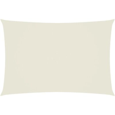 vidaXL Sonnensegel Oxford Stoff Rechteckig 2,5x4,5 m Krem - Sonnenschutz vidaXL Sonnensegel Oxford Stoff Rechteckig 2,5x4,5 m Krem - Sonnenschutz