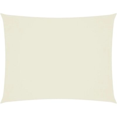 vidaXL Sonnensegel Oxford Stoff Rechteckig 3,5x5 m Creme - Sonnensegel vidaXL Sonnensegel Oxford Stoff Rechteckig 3,5x5 m Creme - Sonnensegel