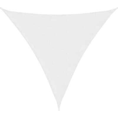 vidaXL Sonnensegel Oxford Stoff Dreieck 4x4x4 m Weiß Sonnenschutz-Überdachung vidaXL Sonnensegel Oxford Stoff Dreieck 4x4x4 m Weiß Sonnenschutz-Überdachung